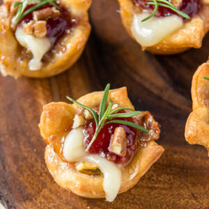 Cranberry Brie Bites Holiday Appetizer Yellowblissroad Com