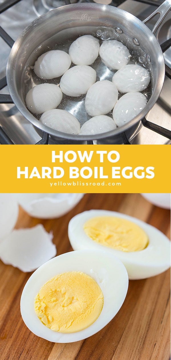 How to Hard Boil Eggs - Perfect Recipe for Easy to Peel Eggs