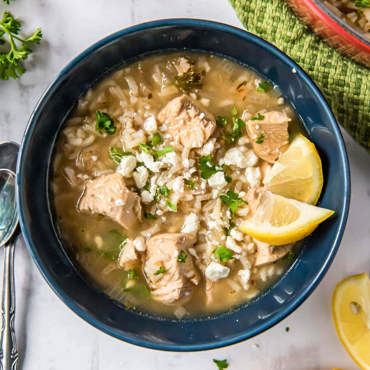 Greek Lemon Chicken Soup Yellowblissroad Com