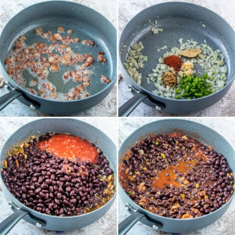 Mexican Black Beans Collage 470x470 