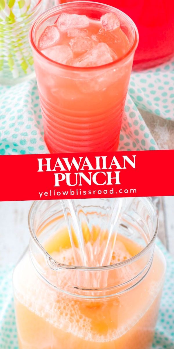 Homemade Hawaiian Punch | YellowBlissRoad.com