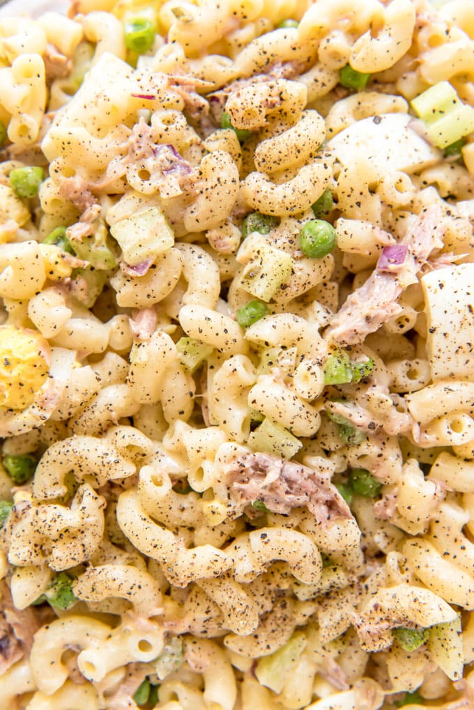 Best Tuna Macaroni Salad Recipe | YellowBlissRoad.com