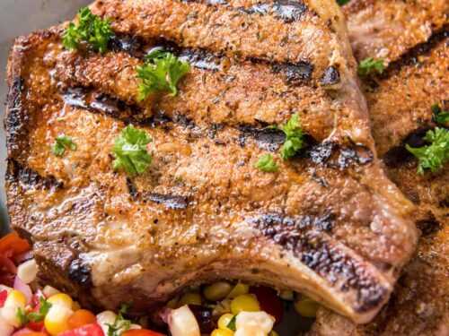 Cajun Grilled Pork Chops Recipe - The Mountain Kitchen