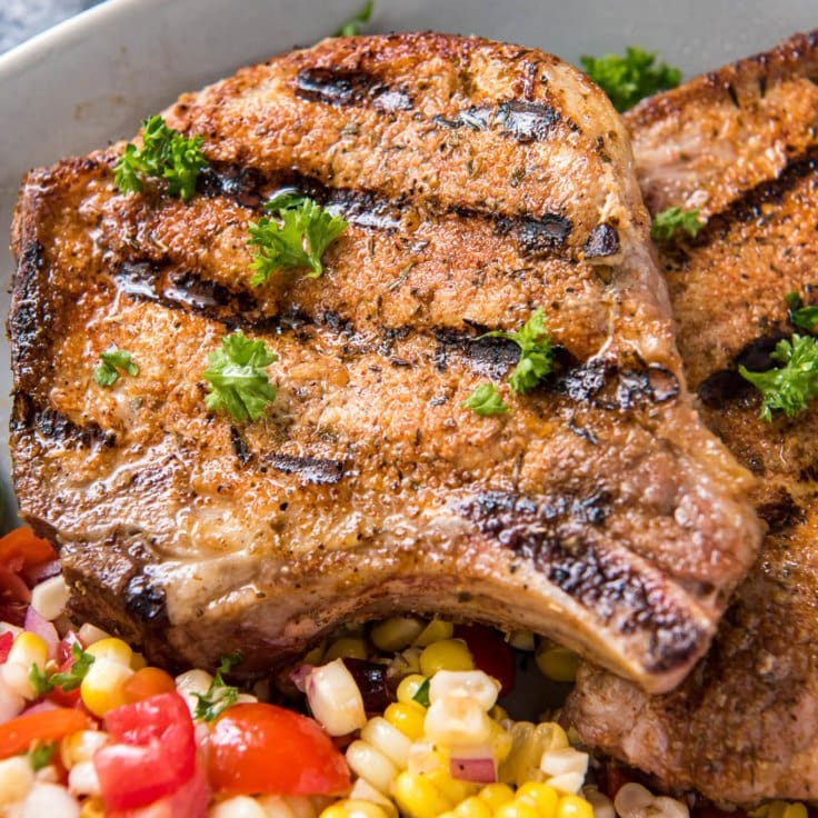 Easy Grilled Pork Chops