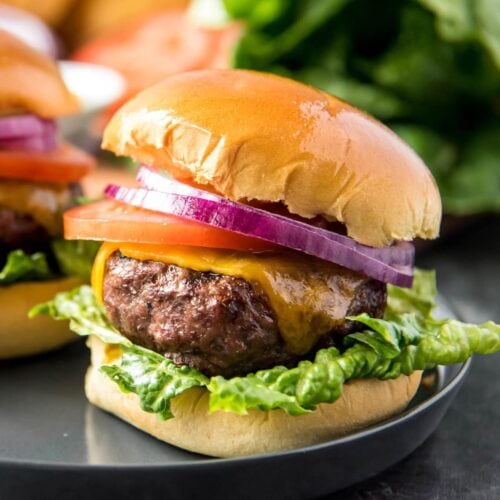 Juicy Grilled Hamburgers - Healthy Recipes Blog