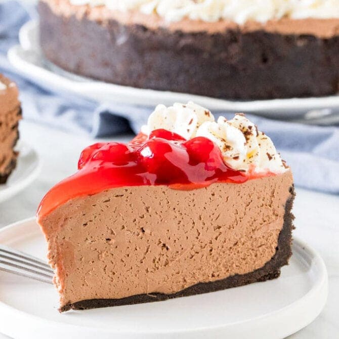 Black Forest Cheesecake No Bake 2123