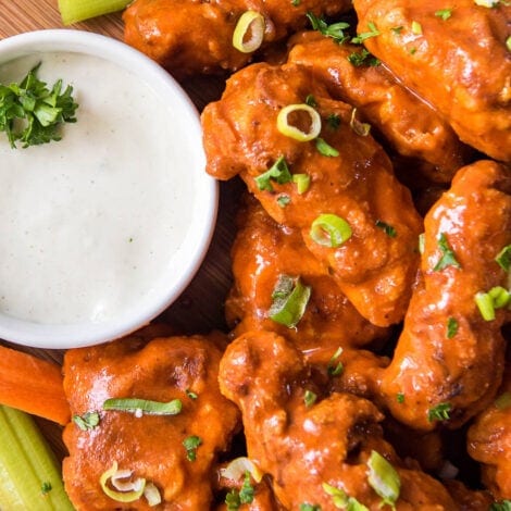 Boneless Buffalo Chicken Wings | Easy Boneless Wings Recipe