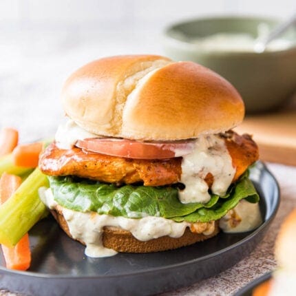 The Best Buffalo Chicken Sandwich | Yellow Bliss Road.com