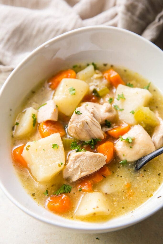 Easy Instant Pot Chicken Stew - Yellowblissroad.com