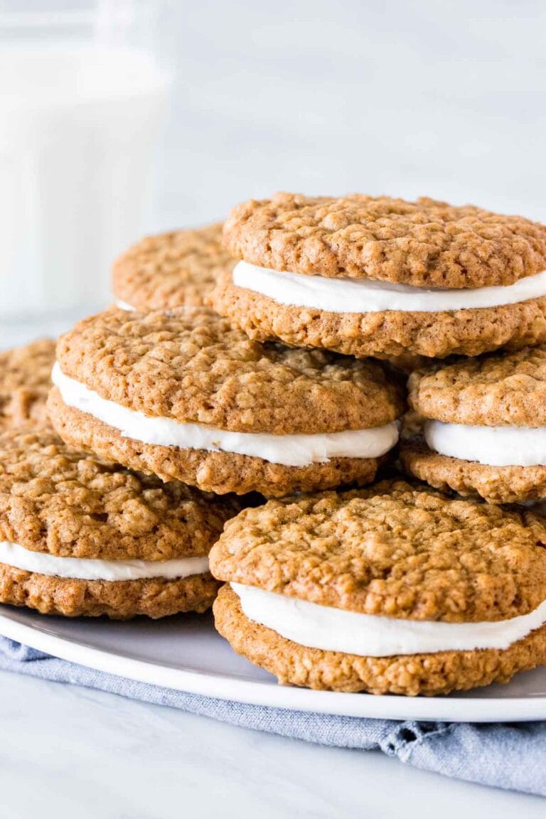 Homemade Oatmeal Cream Pies - Yellow Bliss Road