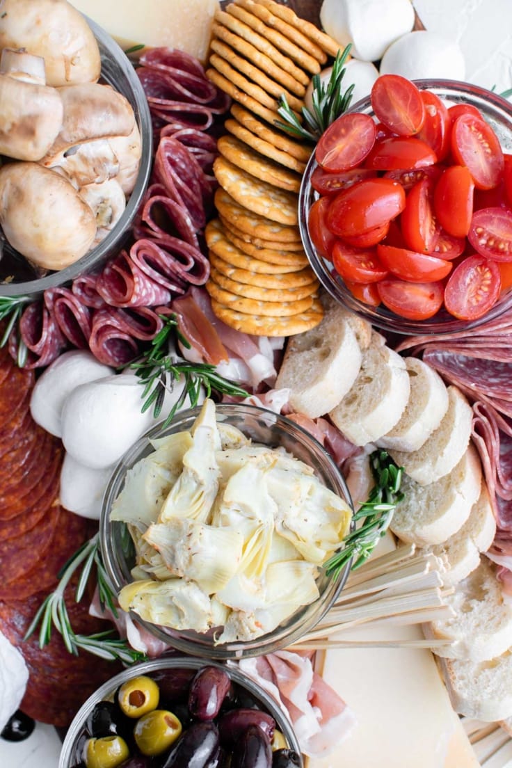 How To Assemble An Epic Antipasto Platter | YellowBlissRoad.com