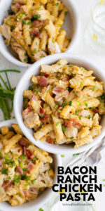 One Pot Bacon Chicken Ranch Pasta Crack Chicken Pasta