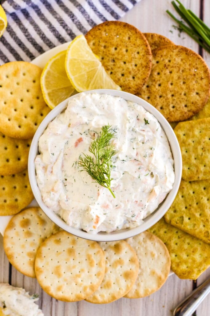 Creamy Smoked Salmon Dip | YellowBlissRoad.com