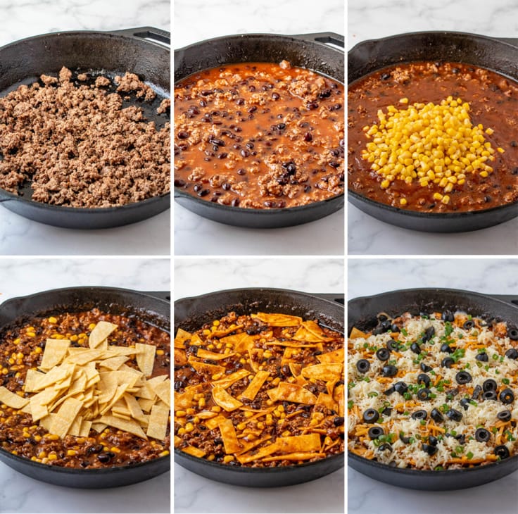 Easy Beef Enchilada Skillet | YellowBlissRoad.com