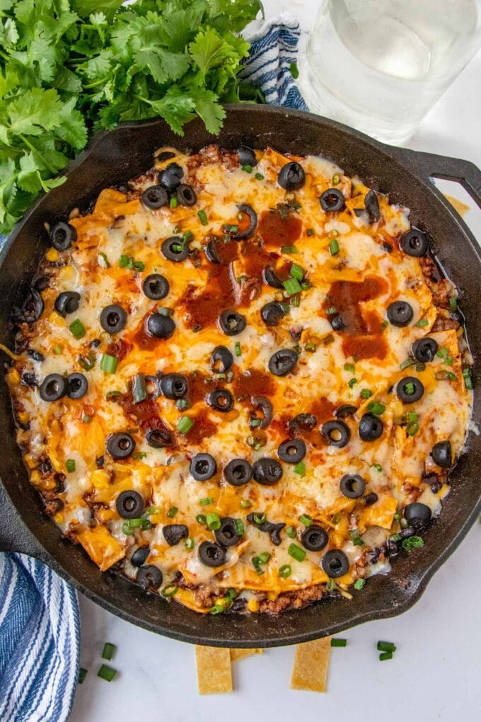 Easy Beef Enchilada Skillet | YellowBlissRoad.com