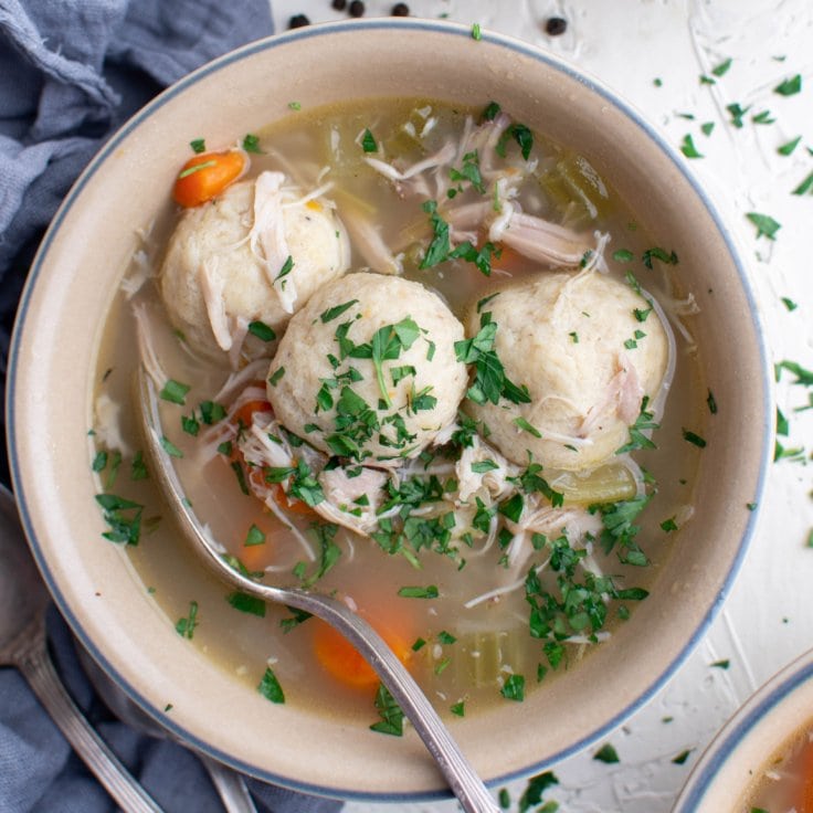 Matzo Ball Soup - Yellow Bliss Road