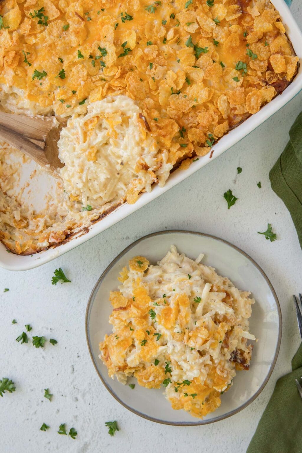 Cheesy Cracker Barrel Hashbrown Casserole Recipe YellowBlissRoad Com   Cheesy Hashrbrown Casserole 7 1024x1536 