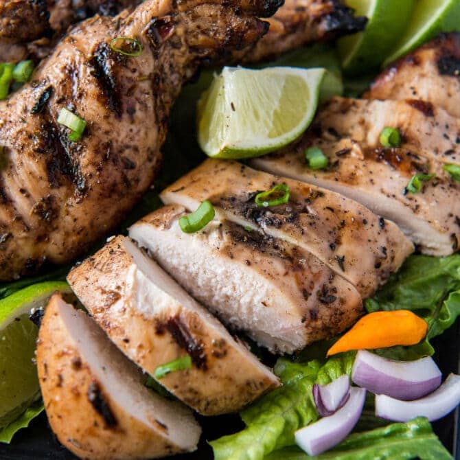 Grilled Jamaican Jerk Chicken Recipe