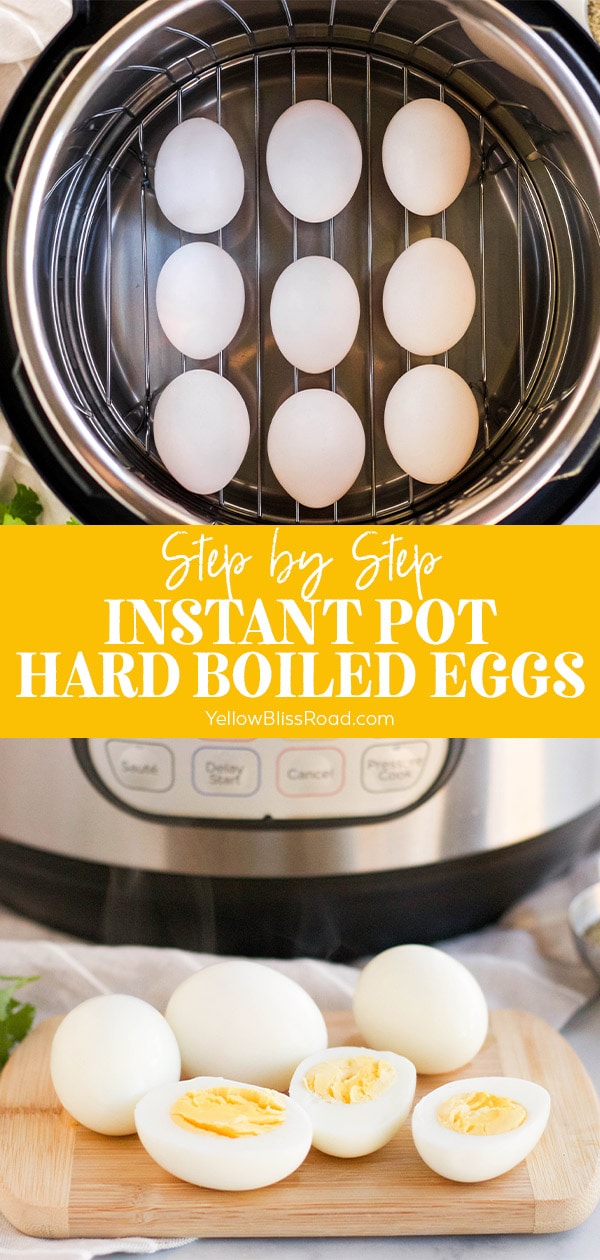Quick Release Instant Pot Hard Boiled Eggs (Video & Step By Step!)