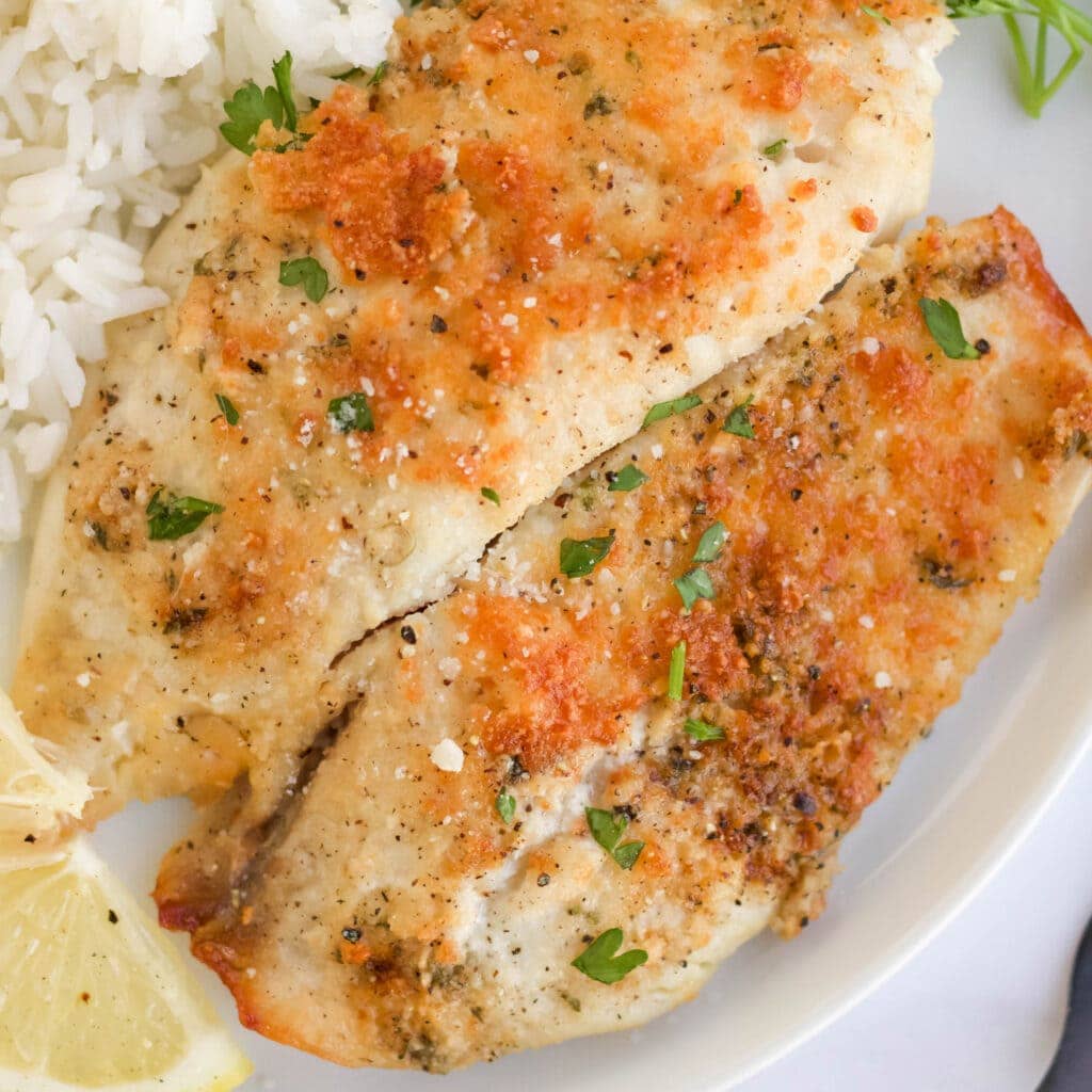 Parmesan Crusted Tilapia Recipe