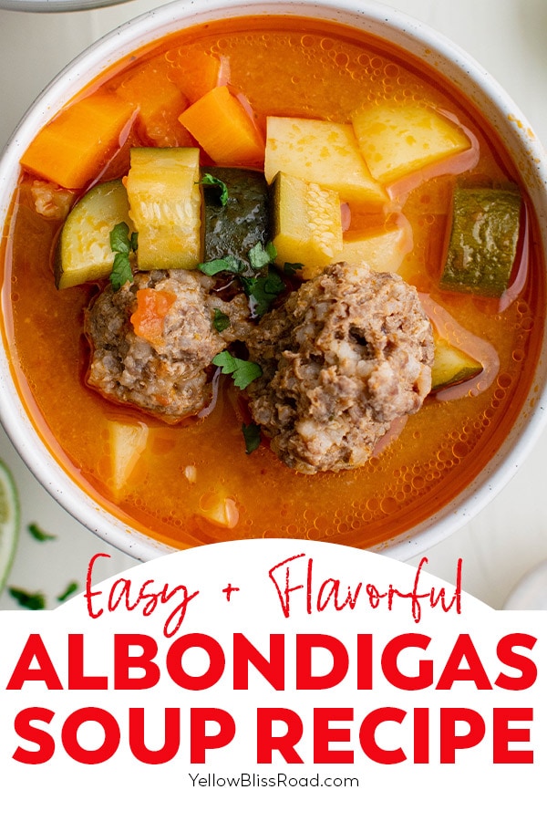 Albondigas Soup Recipe (Mexican Meatball Soup)