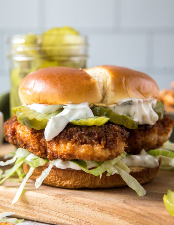 Ultimate Crispy Chicken Sandwich | YellowBlissRoad.com