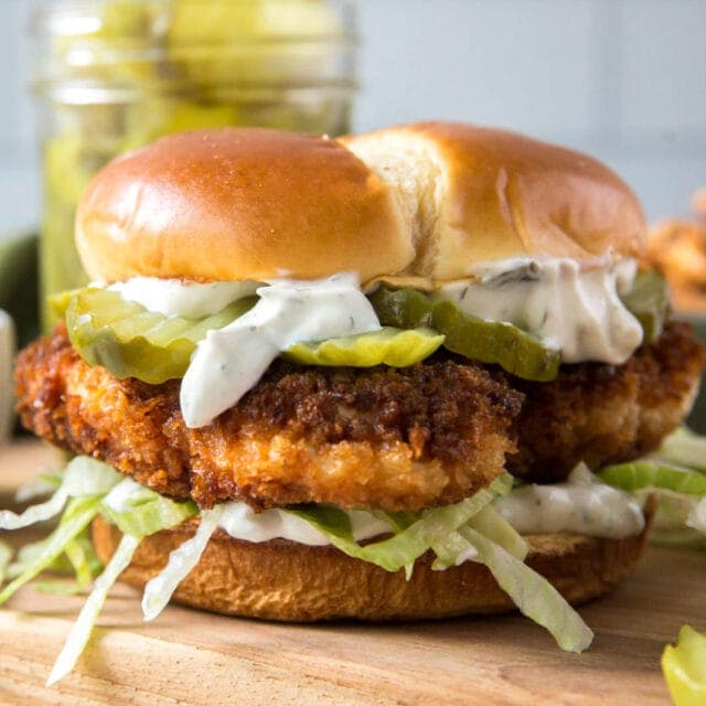 Ultimate Crispy Chicken Sandwich | YellowBlissRoad.com