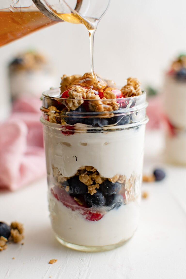 Easy Yogurt Parfait with Fresh Fruit | YellowBlissRoad.com