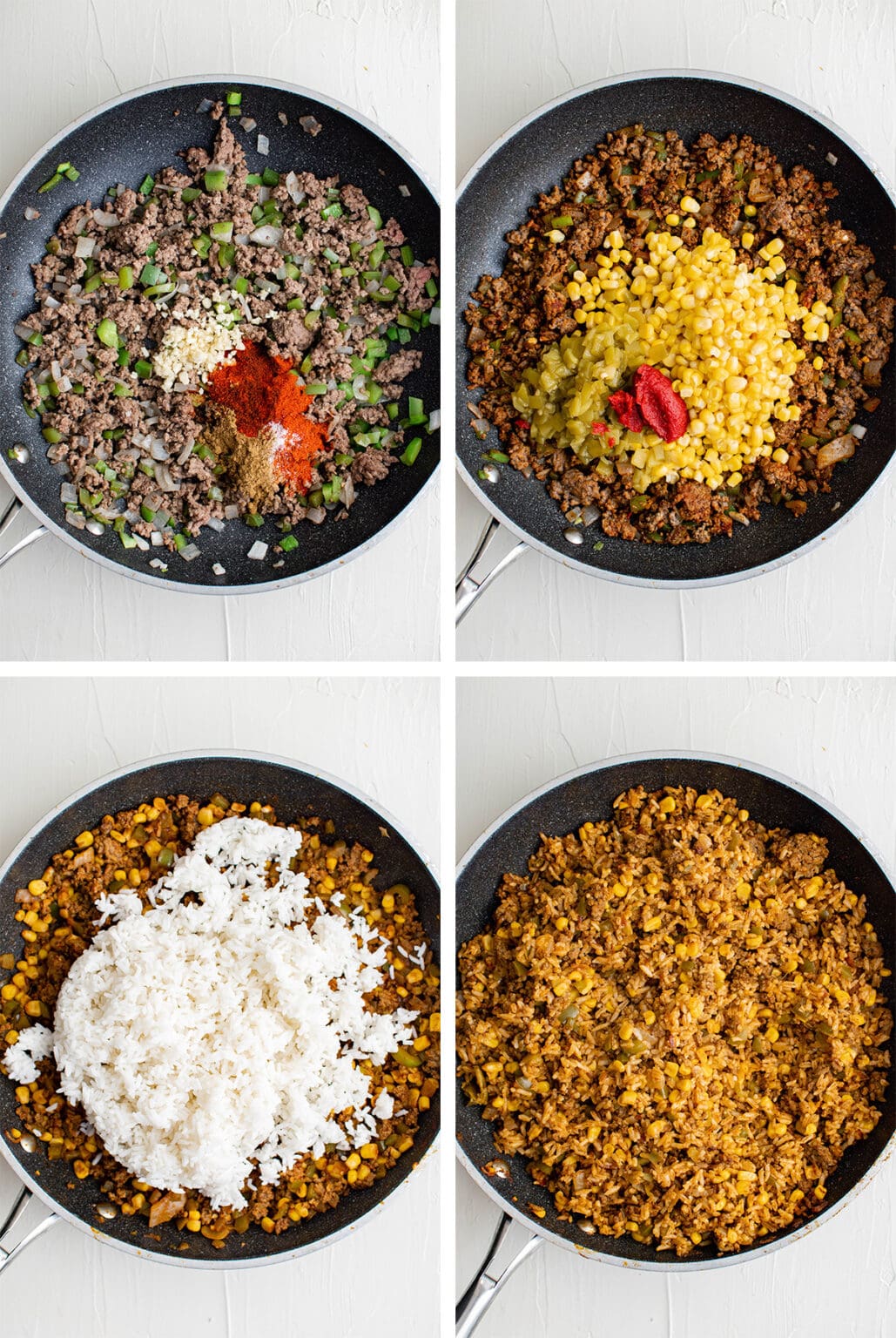 Easy One Pan One Pan Mexican Fried Rice Yellowblissroad Com