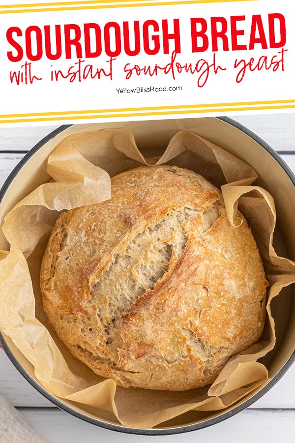 Easy Sourdough Bread With Instant Yeast YellowBlissRoad