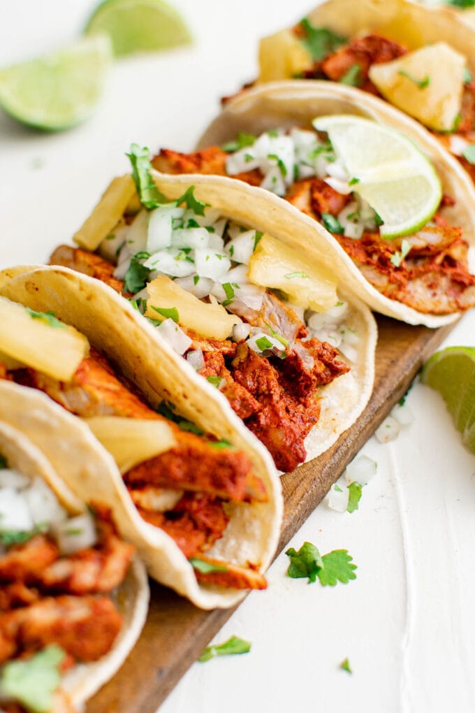 Authentic Tacos Al Pastor (Pork Tacos) | YellowBlissRoad.com