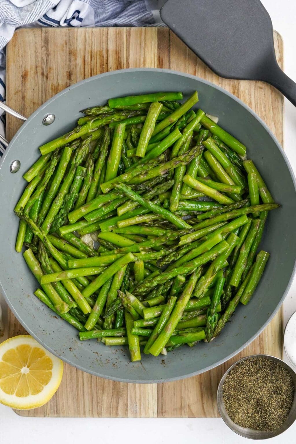 Sauteed Asparagus Recipe | YellowBlissRoad.com