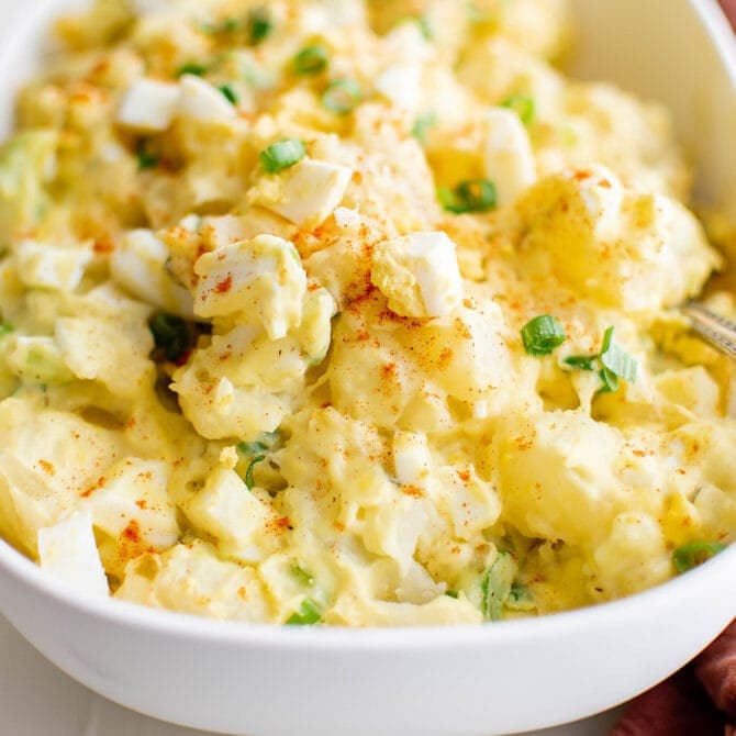 Easy Southern Potato Salad Recipe | Yellow Bliss Road
