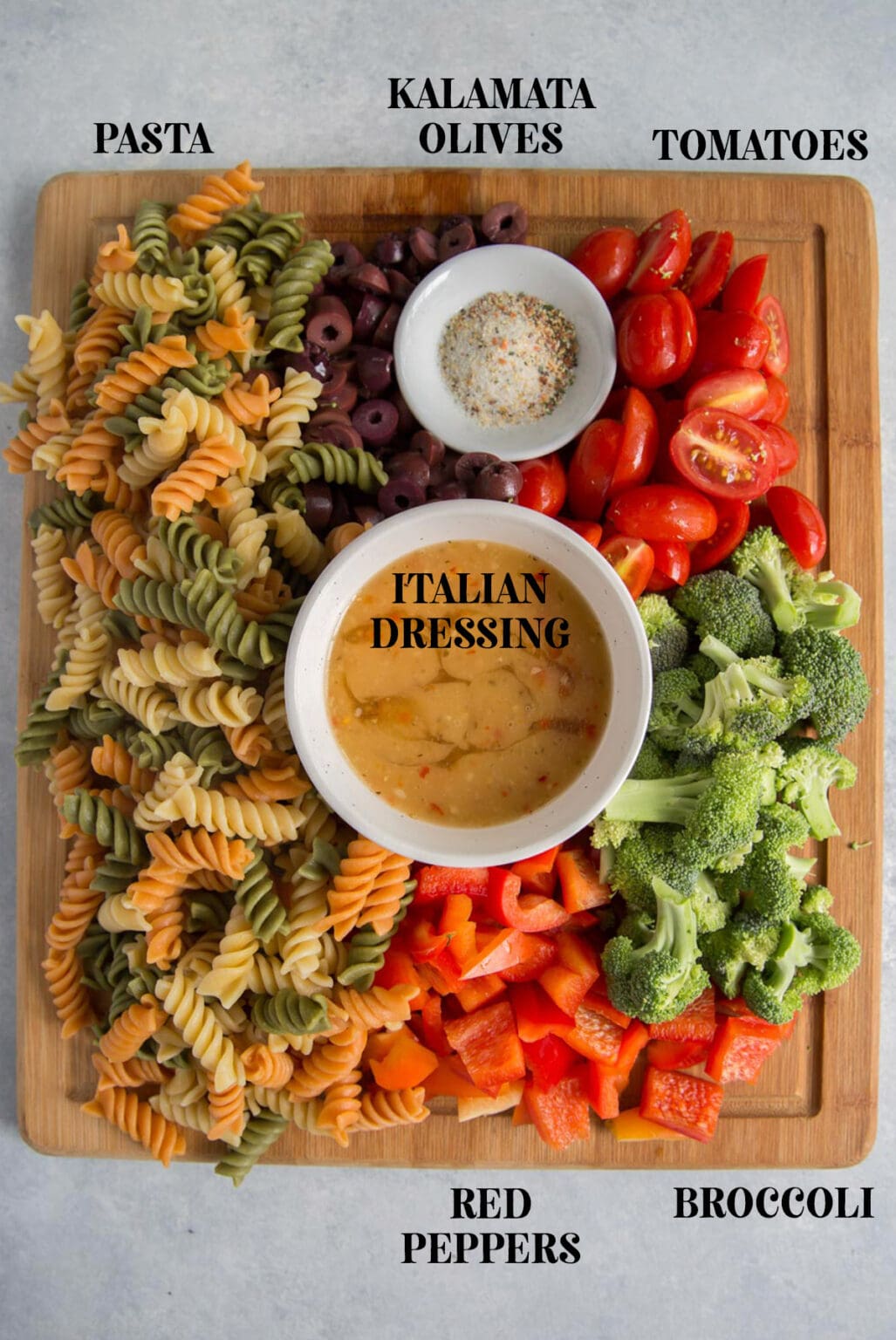 Zesty Italian Pasta Salad - Yellow Bliss Road