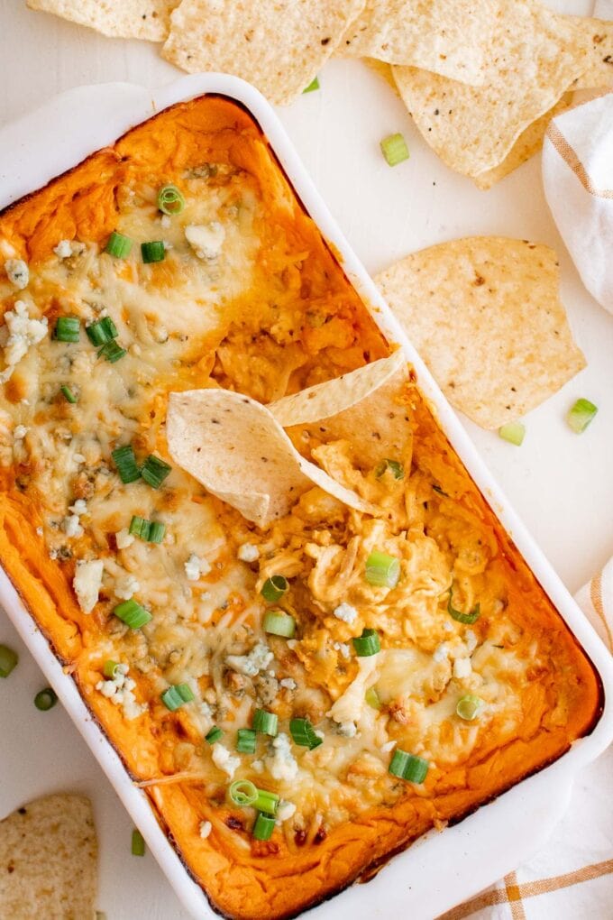 Cheesy Buffalo Chicken Dip | Game Day Party Food