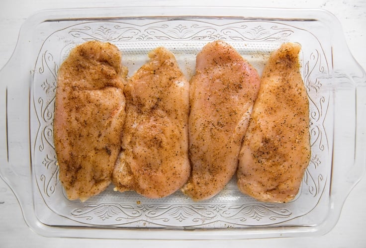 Perfectly Juicy Baked Chicken Breasts 