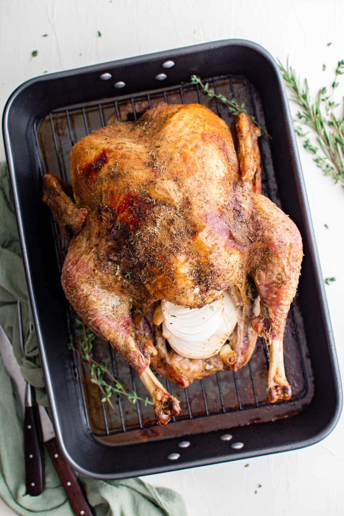 HOW TO COOK A TURKEY IN A ROASTER - Chef Alli