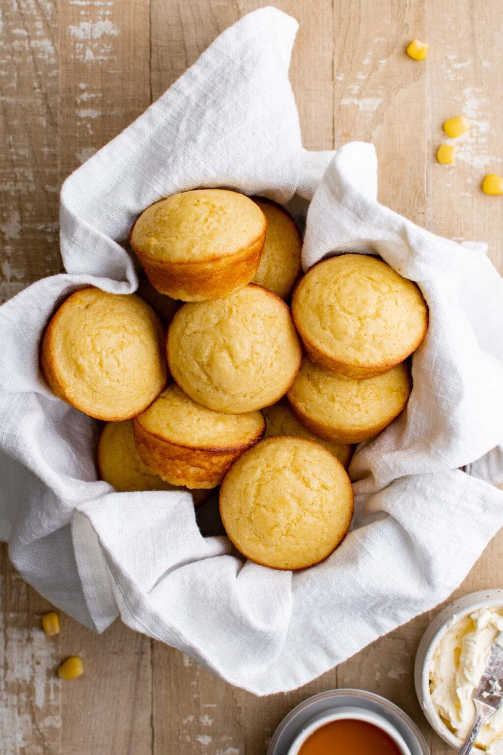 Sour Cream Cornbread Muffins Yellow Bliss Road