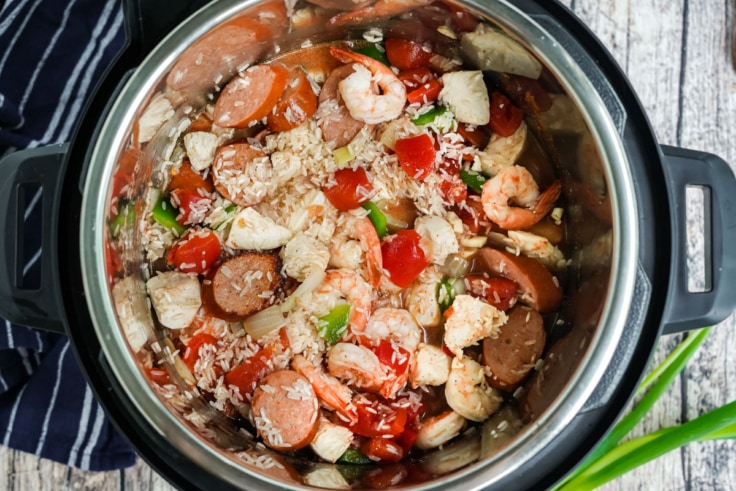 Instant Pot Jambalaya With Shrimp And Sausage Yellow Bliss Road