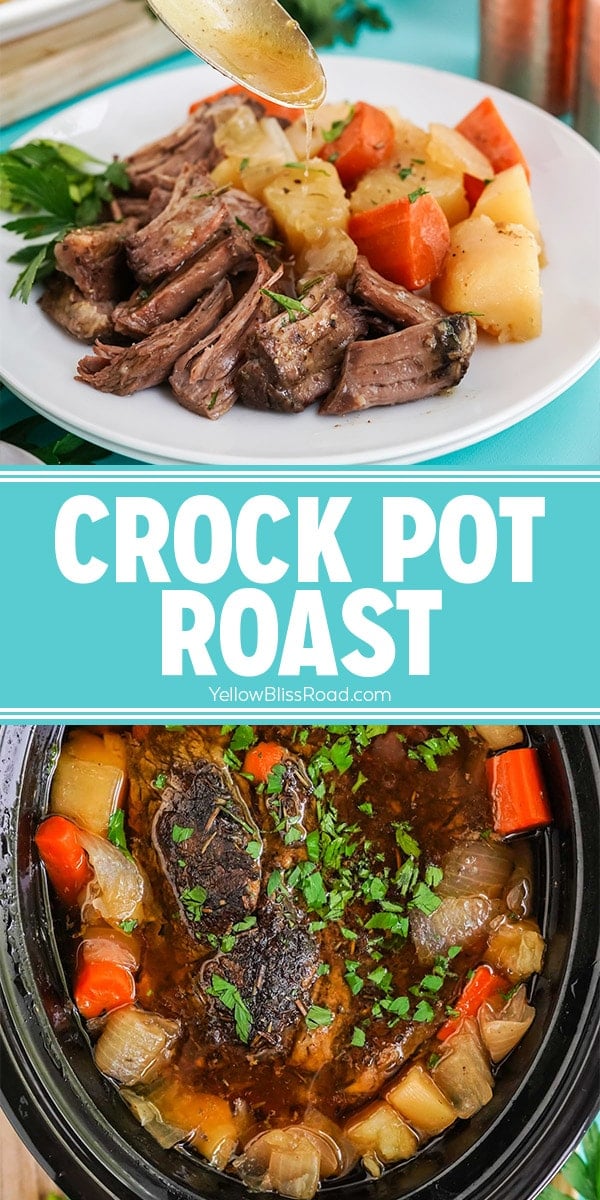 Tender Crockpot Pot Roast Recipe