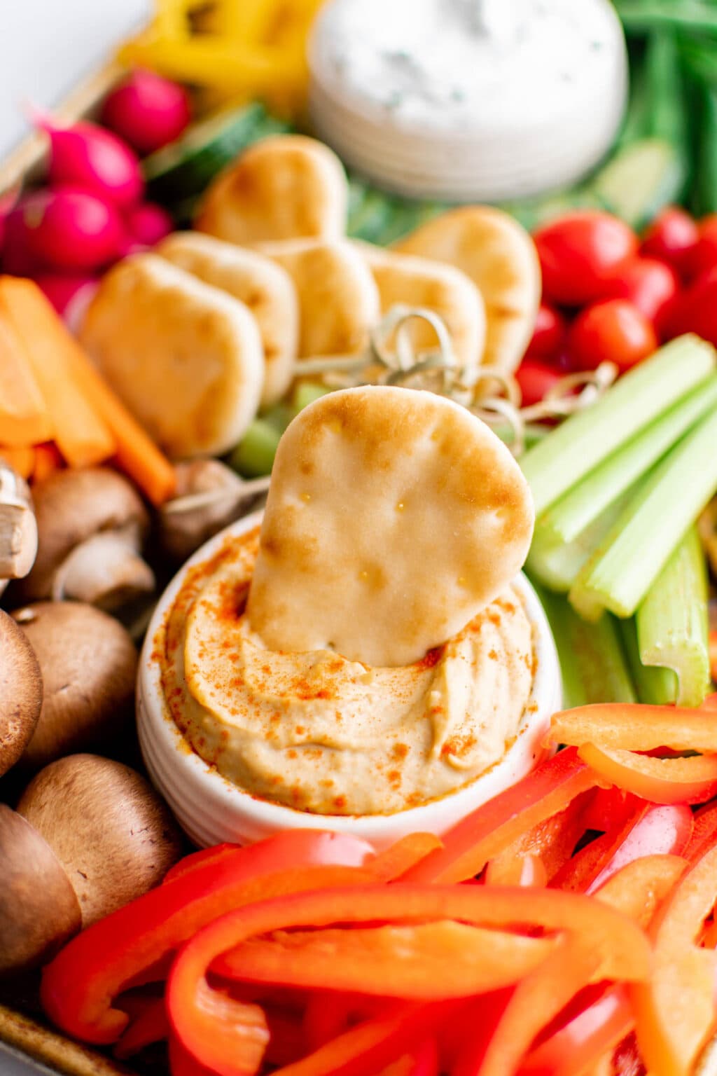 How to Make a Veggie Tray | Easy Crudite Platter