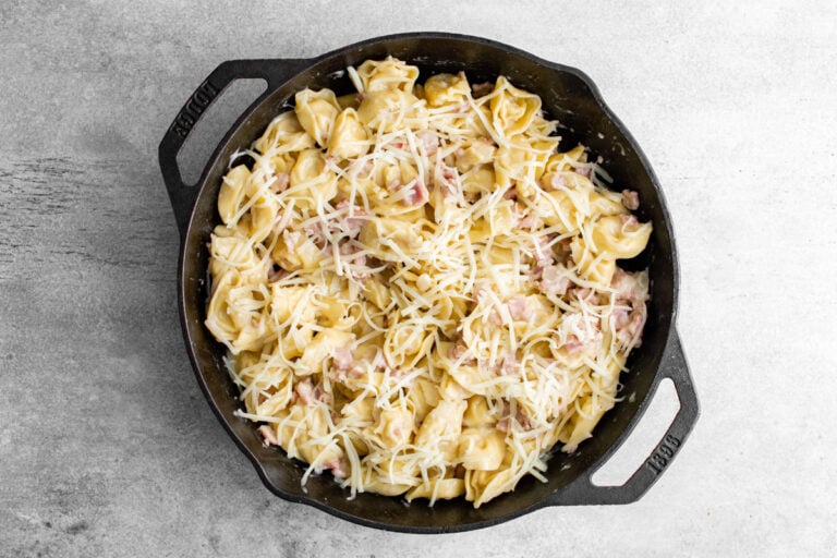 One Pot Ham Cheese Tortellini Yellow Bliss Road