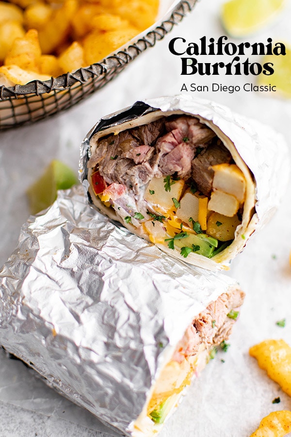 California-Style Carne Asada Burrito