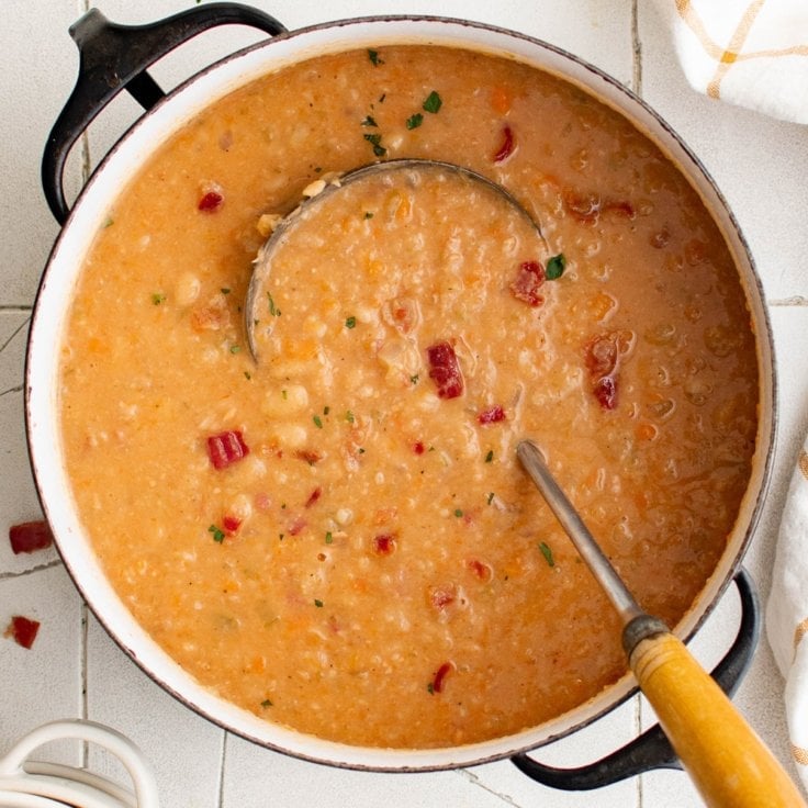 Bacon and Bean Soup Recipe Yellow Bliss Road