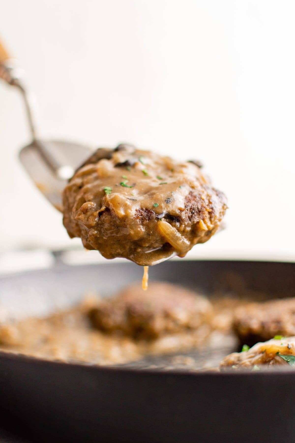 Chopped Steaks and Gravy - Ground Beef Recipes