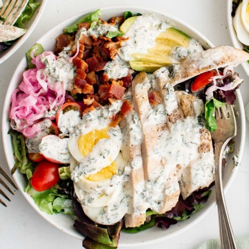 Green Goddess Cobb Salad with Chicken