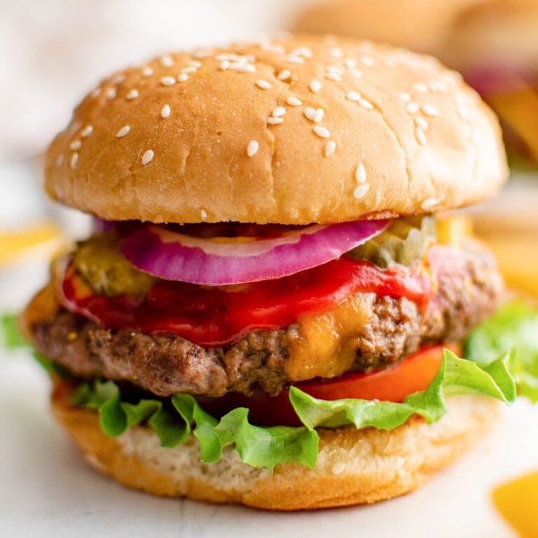 How to Cook the Best Stovetop Burgers | YellowBlissRoad.com