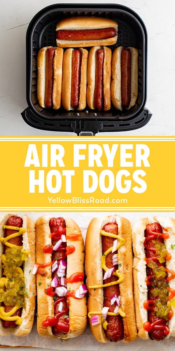 Easy Air Fryer Hot Dogs - The Slow Roasted Italian