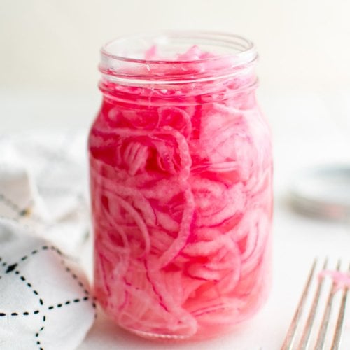 Pickled Red Onions - Yellow Bliss Road