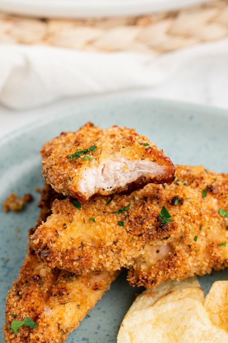 Baked Chicken Tenders - Yellow Bliss Road